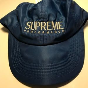 Nylon supreme royal blue hat cap